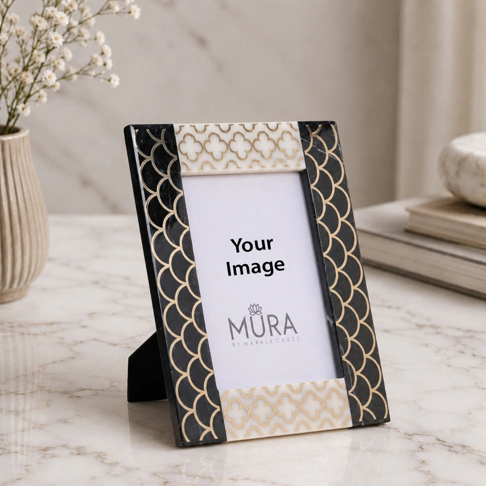 Marble Luxe Photo Frame