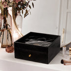 Krishna Manjusha : Marble Vanity Box Black
