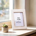 White Marble Gold Frame