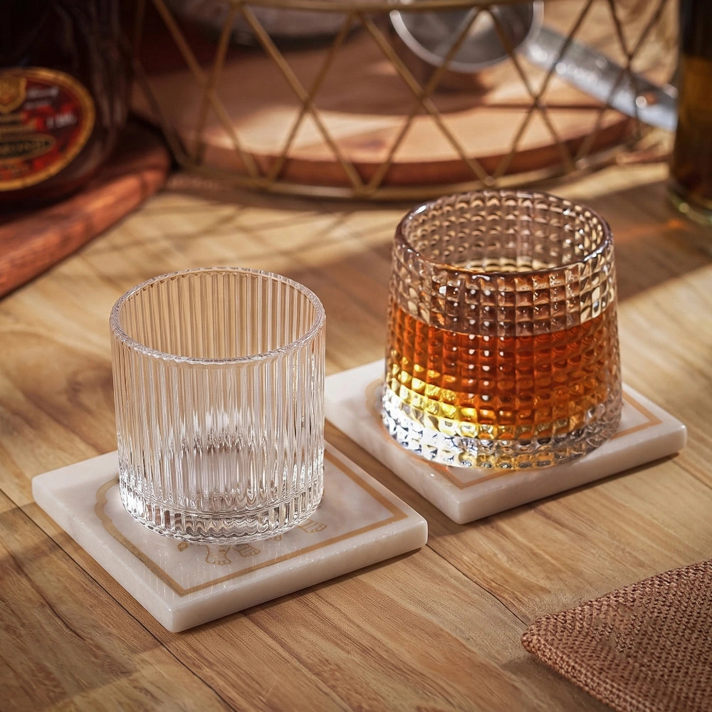 Jaipur Marble Coaster Set ( Elephant )