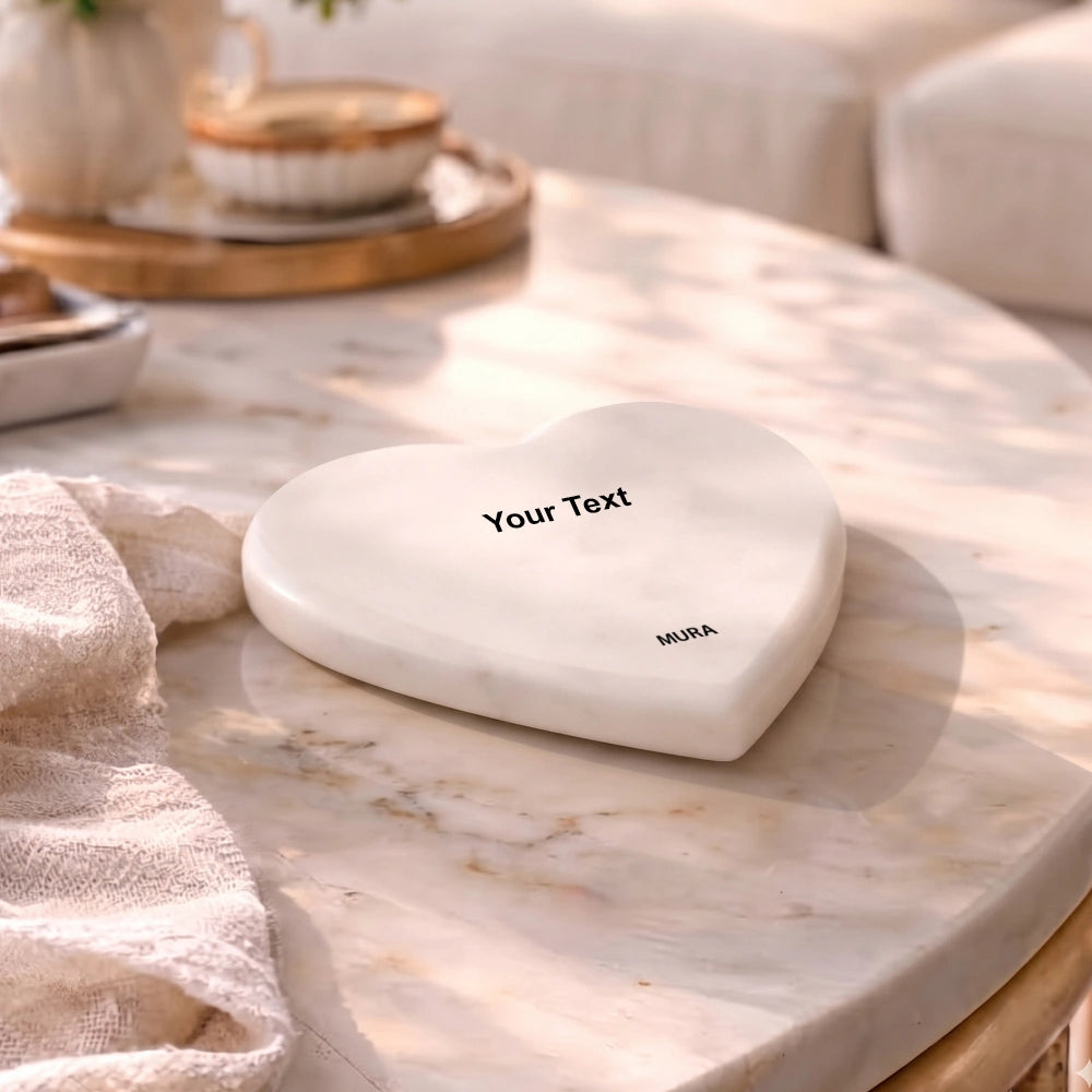 Amora Marble Heart Bowl