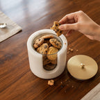 Marble Snack Jar Set