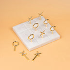 Marble X & O Game Set