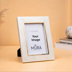 White Marble Gold Frame