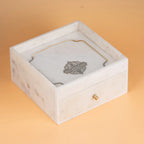 Shubhra Manjusha : Marble Vanity Box White