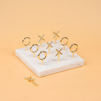 Marble X & O Game Set