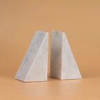 Classic Marble Bookend Set