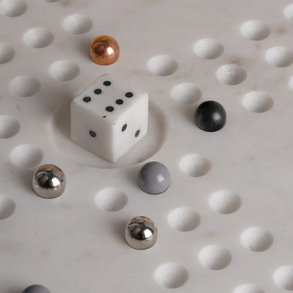 Marble Ludo Game Set