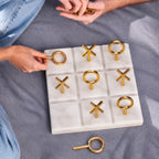 Marble X & O Game Set
